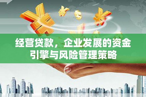 前锋经营贷款，企业发展的资金引擎与风险管理策略