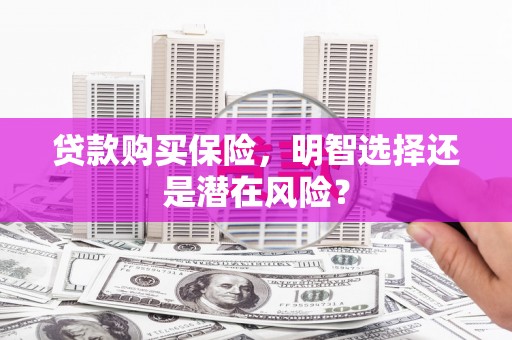前锋贷款购买保险，明智选择还是潜在风险？