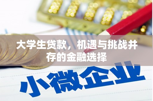 前锋大学生贷款，机遇与挑战并存的金融选择