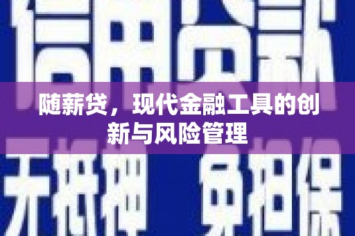 前锋随薪贷，现代金融工具的创新与风险管理
