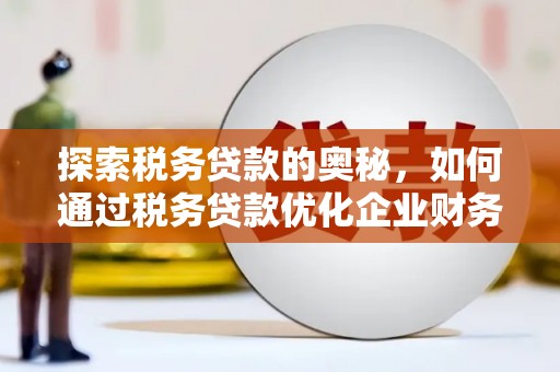 前锋探索税务贷款的奥秘，如何通过税务贷款优化企业财务