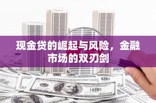 前锋现金贷的崛起与风险，金融市场的双刃剑