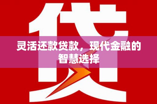 前锋灵活还款贷款，现代金融的智慧选择