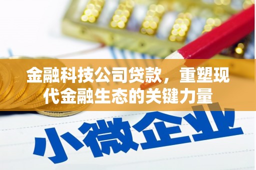前锋金融科技公司贷款，重塑现代金融生态的关键力量