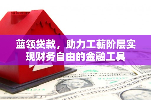 前锋蓝领贷款，助力工薪阶层实现财务自由的金融工具
