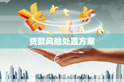 前锋贷款风险处置方案