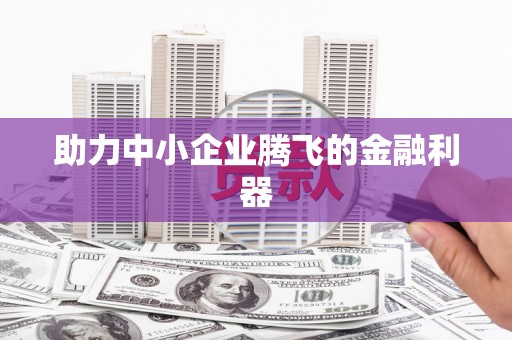 前锋助力中小企业腾飞的金融利器